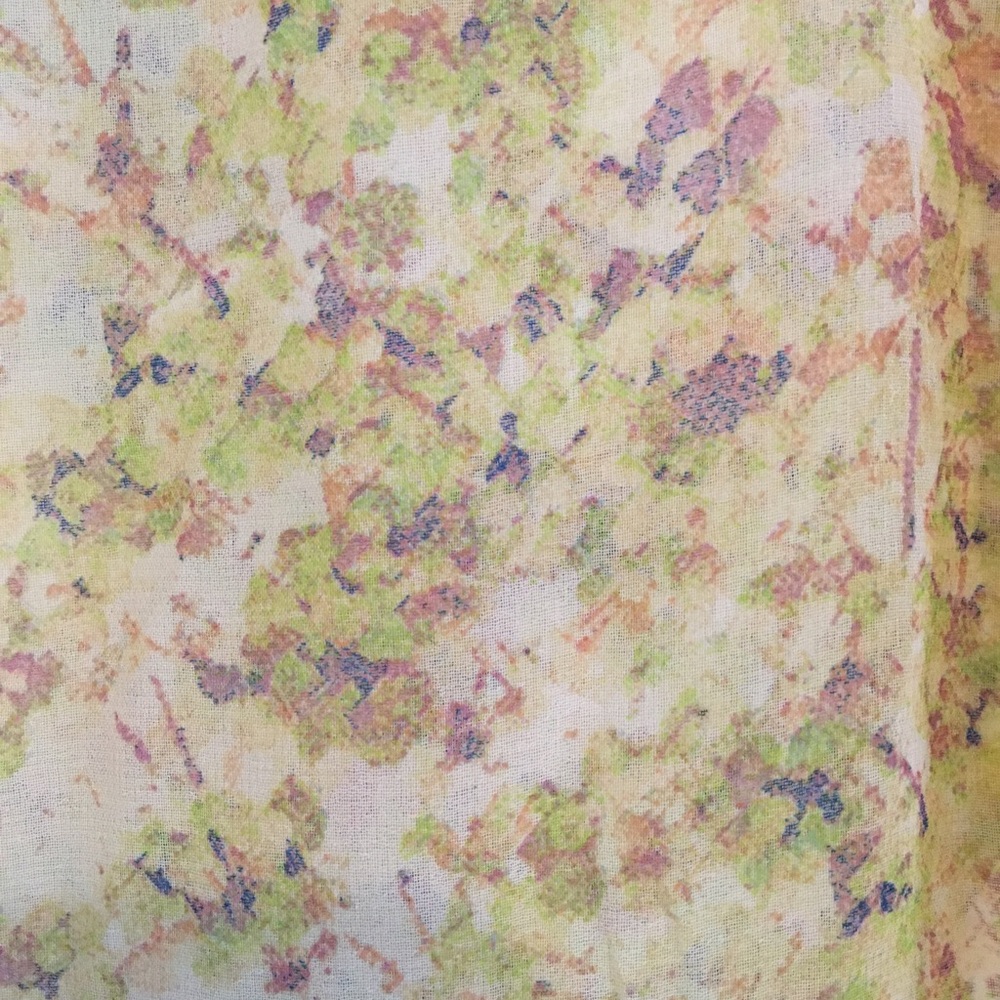 Pull And Bear Sheer Button Up Blouse - image 2